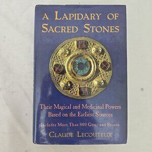 Lapidary of Sacred Stones Claude Lecouteux Hardcover W/Dustcover